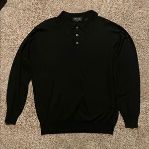 Tuscany Black Polo Shirt Classic Design